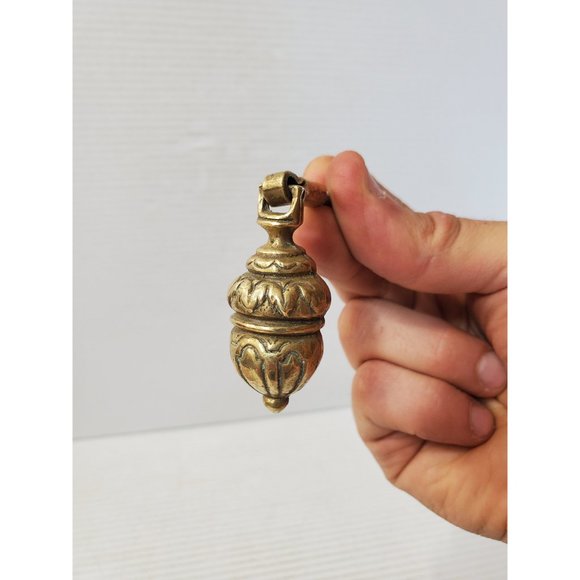 vintage Solid brass Cabinet Door Vintage KNOB Drawer Pull drawer knobs, cabinet - Picture 3 of 10